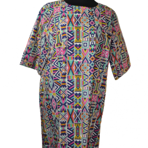 Robe R004 tissu imprimé coton XL