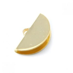 Embout collier dore 1621D X 2pcs