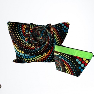 sac28 tissus coton wax