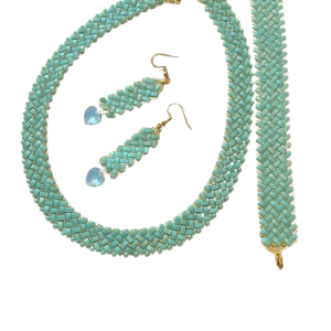 set collier Half tila (miyuki)